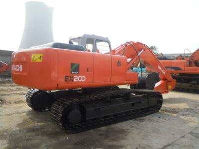 China deslocamento 6.5L 2000 máquinas escavadoras da mão de HITACHI EX200-5 segundo do ano à venda