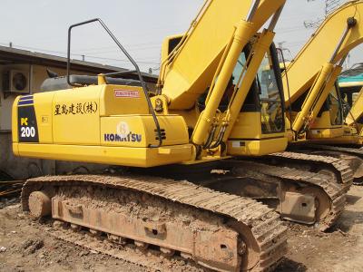 China máquina escavadora usada 0.8m3 da esteira rolante da cubeta de 19.9T KOMATSU Pc200-8 à venda