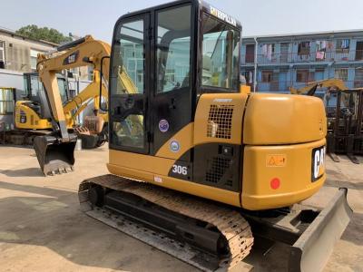 China 0.3m3 a cubeta 5800kg Caterpillar 306D usou a máquina escavadora da esteira rolante à venda