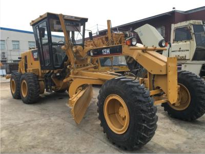 China 123KW 2000rpm Power Caterpillar 12H Used Road Grader for sale