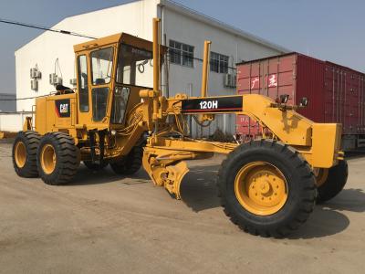 China 10.3L Displacement 21000kg Caterpillar 120H Used Motor Grader for sale