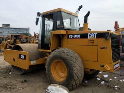 China Rodillo de camino de la mano de Caterpillar CS-583C segundo en venta