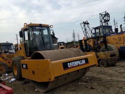 China 6.6L Displacement Caterpillar CS-583C Second Hand Road Roller for sale