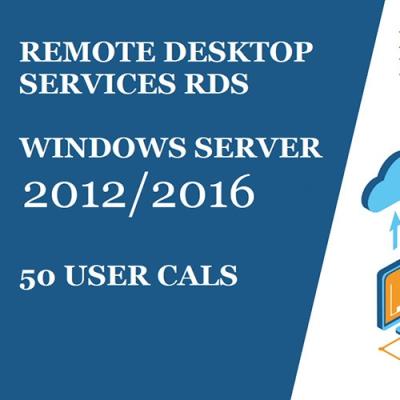 China RDS Windows Server License Key Remote 50 Cals 2012 Standard for sale
