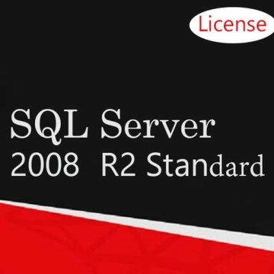 China Hoge Veiligheid Standaardsql 2008 Meertalige Sql Server met 64 bits 2008 van R2 R2-Vergunningssleutel Te koop