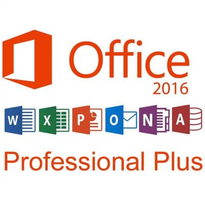 China Office 2016-Vergunningssleutel Pro plus 1 PC-Productcode Online Activering Te koop