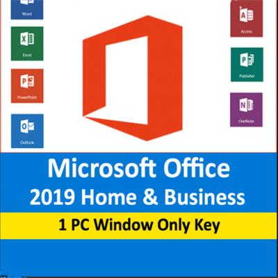 China OS Windows Office 2019 Home And Business 1User All Languages Supported for sale