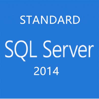 China MS SQL Server 2014 Standard Online Key Data-applicaties voor bedrijven Te koop