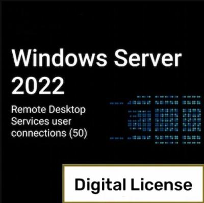 China Windows Server 2022 Remote Desktop Services User Connections (50) Cal Key Global for sale