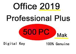 中国 Mak Licensing Office 2019 License Key Professional Plus 500 User 販売のため