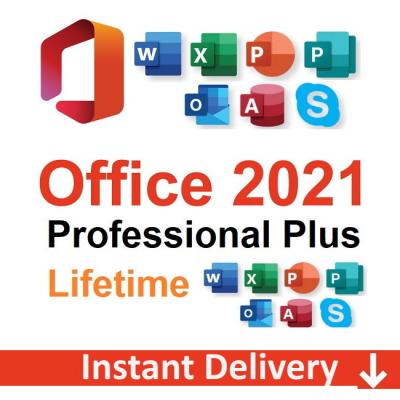 China Genuine Office 2021 Pro Plus Bind Perpetual Use Multi-Language License Code for sale