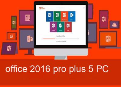 China 5 User Internet  2016 Office 365 Product Key Online Kms License Key for sale