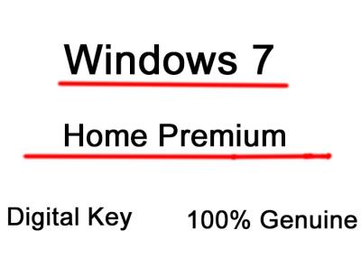 China Código em linha genuíno de Cmd da ativação da chave 32Bit do CD de Windows 7 Home Premium K 64bit à venda