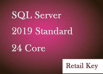 Chine Clé 2019 illimitée de permis d'entreprise de serveur du noyau SQL de l'utilisateur 24 en ligne à vendre