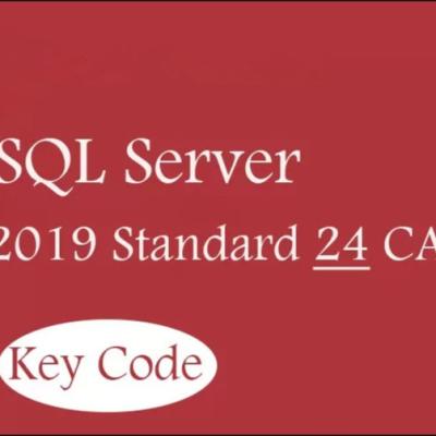 Chine 2019 24 CALS  Windows Serveur SQL, SQL standard expriment Windows Server 2019 à vendre