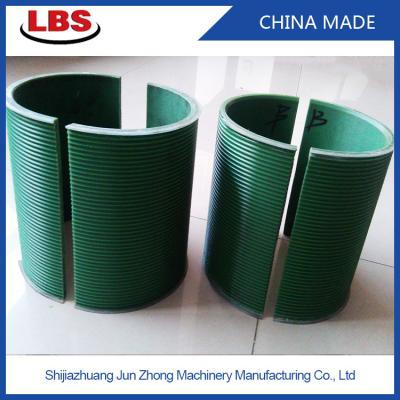 China Split Sleeve Polymer Nylon Grooved Drum Device Machine for sale