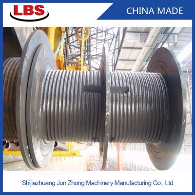 China Wire Rope Winch Drum For Cable hoisting towing Winch Machine WIth Carbon Steel Alloy Steel for sale