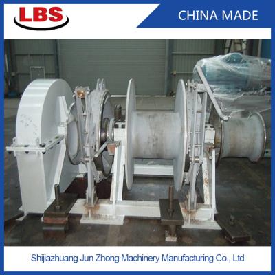 China 10 Ton 20 Ton 50T Ship Traction Marine Winch With Spooling Device for sale