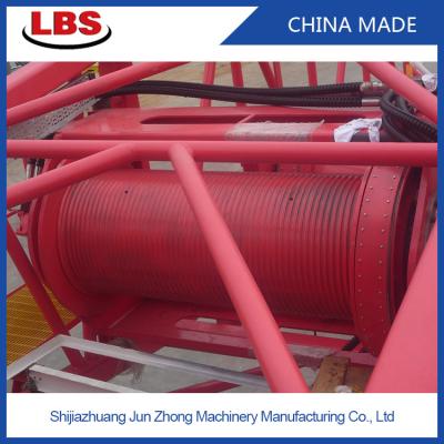 China High Efficiency Carbon Steel Tower Hoist Winch With Grooved Drum for sale
