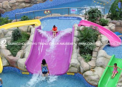 China Fiberglass kids residential pool slide for water play / children water slides for sale