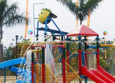 China Commerial Kids' Water Park Playground Equipment With Slides , SGS Audited Water Park Equipment Supplier for sale