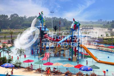 China Floating Water Aqua Playground Water House Large Theme Hotel Outdoor Water Park for sale