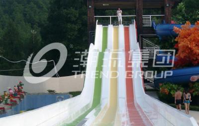 China 304 Stainless Steel Water Theme Park Waterslide for Hotel / Resorts Used for sale