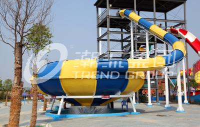 China Space Bowl Water Slide Fiberglass Water Park Equipments for Adults Aqua Park for sale