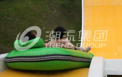 China Funny Fiberglass Water Slides Aqua Park Equipment Customized 1 Year Warranty for sale