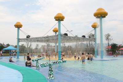 Κίνα Jellyfish ο κόσμος κτίζει τον υπαίθριο εξοπλισμό πάρκων νερού παιχνιδιού Aqua για την οικογενειακή αλληλεπίδραση προς πώληση