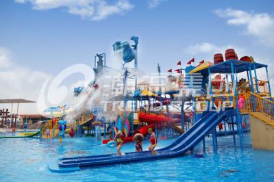 China Summer Outdoor Fiberglass Aqua House /  Water Park Attractions for Theme Park for sale