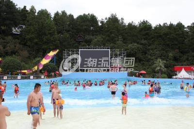 China Outdoor Water Park Wave Pool Wave Machine For Family Entertainment in Gaint Water Park for sale