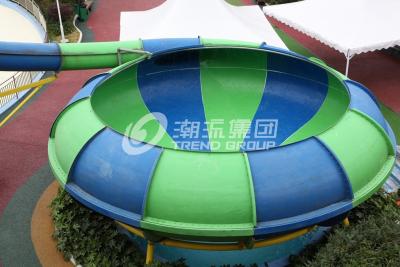 China Theme Park Slides Space Bowl Water World Water Playground Equipment for Resorts / Hotel for sale