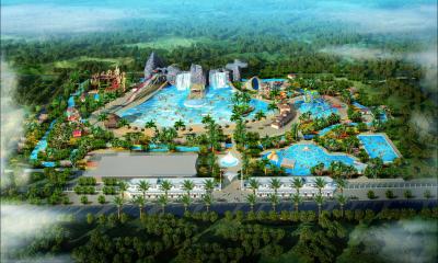 Chine China tai'antheme theme adult amusement house hotspring water theme park resort equipment slides rides projects design p à vendre