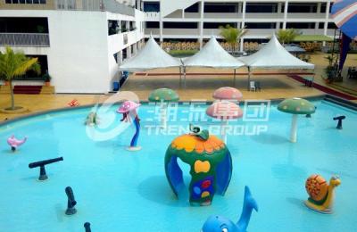 China Fiberglass Spray Park Fiberglass Equipment For Children / Kids Water Park Products à venda