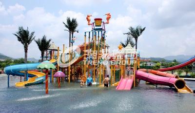 China Gigantic Water House Aqua Playground Sports Water Park Amusement Park Equipment for sale
