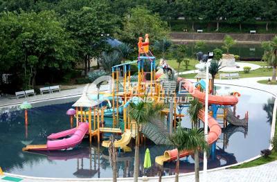 China Atrações exteriores do parque da água da fibra de vidro dos jogos do parque do Aqua do verão para crianças à venda