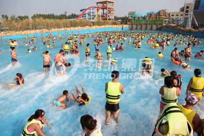 China La piscina/la aguamarina atractivas de la onda del parque del agua parquea el equipo de la piscina de la onda en venta