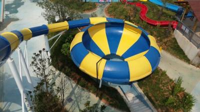 China Guangzhou Trend Fiberglass Water Slides For Extreme Fun With Space Bowl HT-11 for sale