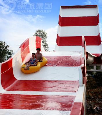 China Amusement Rainbow Mushroom Swimming Pool Water Slide / Outdoor Water Play Equipment for sale