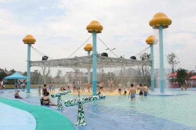 Chine Équipement de parc aquatique de jeu d'Aqua de jeux du monde d'amusement de méduses grand à vendre