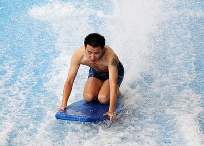 China Water park equipment Flowrider Water Ride , flow rider boards for sale