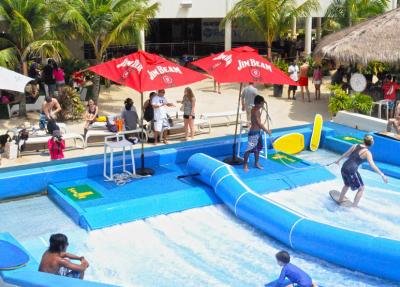 China Outdoor Aqua Play Flowrider Water Ride For Skateboarding Surfing Sport for sale