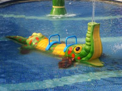 China Spray Crocodile Aqua Play, Water Sprayground Equipment, Aqua Park Equipments for sale