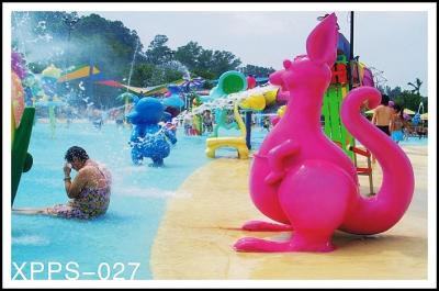 China Kangaroo Water Sprayground Aqua Play, Water Playground Spray Equipment Customized for sale