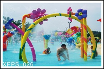 China Outdoor Family Entertainment Spray Arched Door, Aqua Park Equipment For 5 - 10 persons for sale