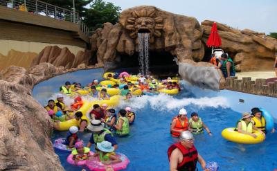 China Río perezoso de los centros vacacionales del parque al aire libre del agua, equipo de Waterpark en venta