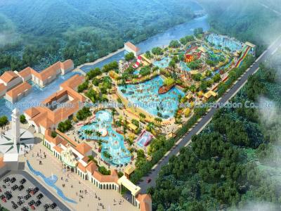 中国 水公園の概念設計/カスタマイズされた水公園/専門水公園はチームを組み立てます 販売のため