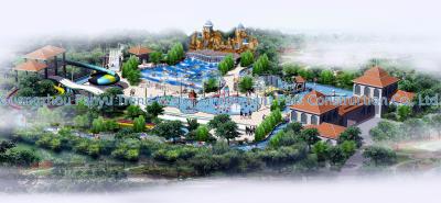China Waterpark Conceptual Design, Water Parks Design / Customized Water Park for sale