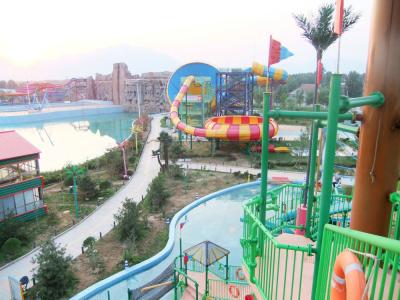 China Waterpark Project, Outdoor Water Park Engineering Projects / Customized Water Slide for sale